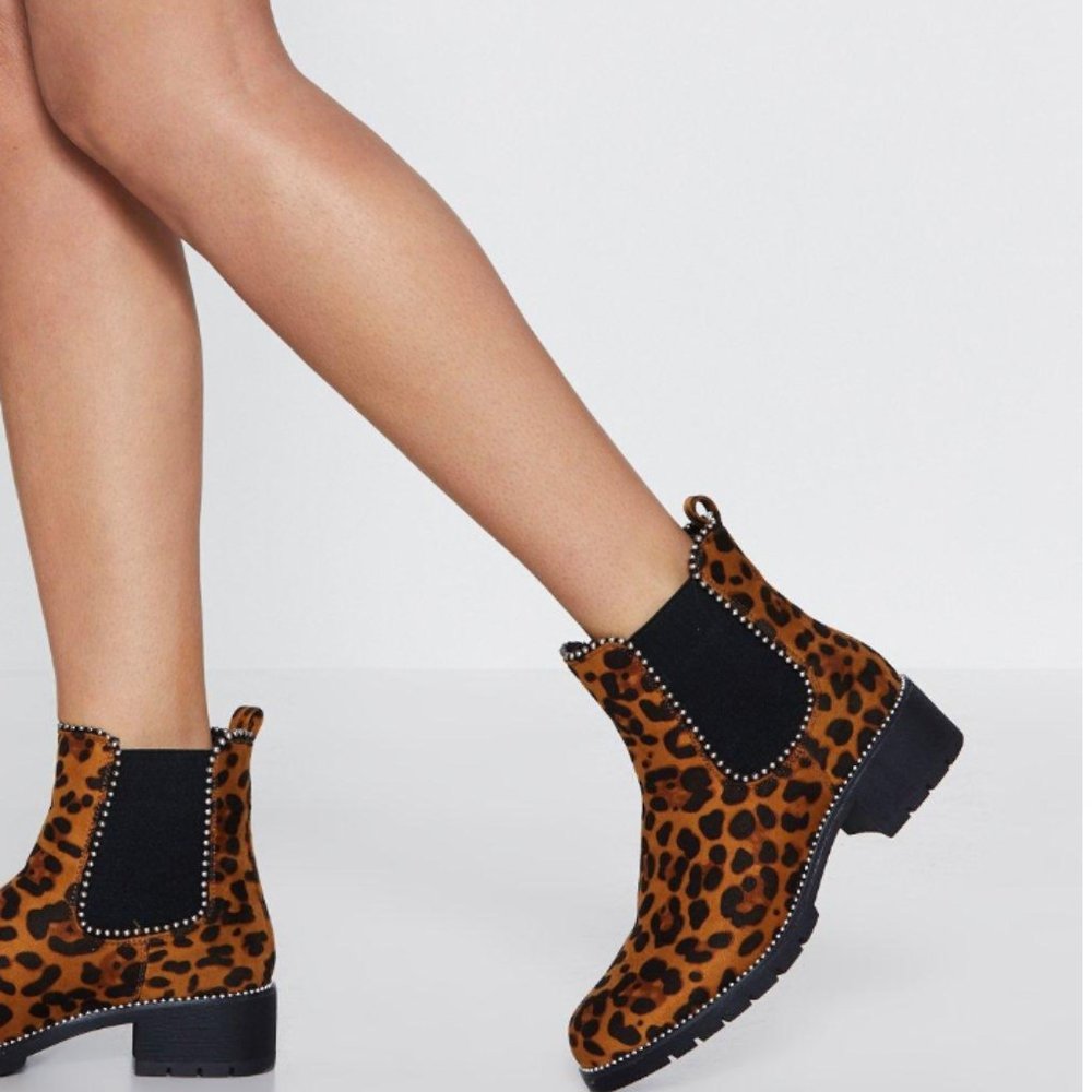 NEW✨Cheetah print booties🐯 - Picture 2 of 2